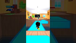 Gugugaga GETS REVENGE on bacon in Teamwork Obby 😂😎#roblox #shorts