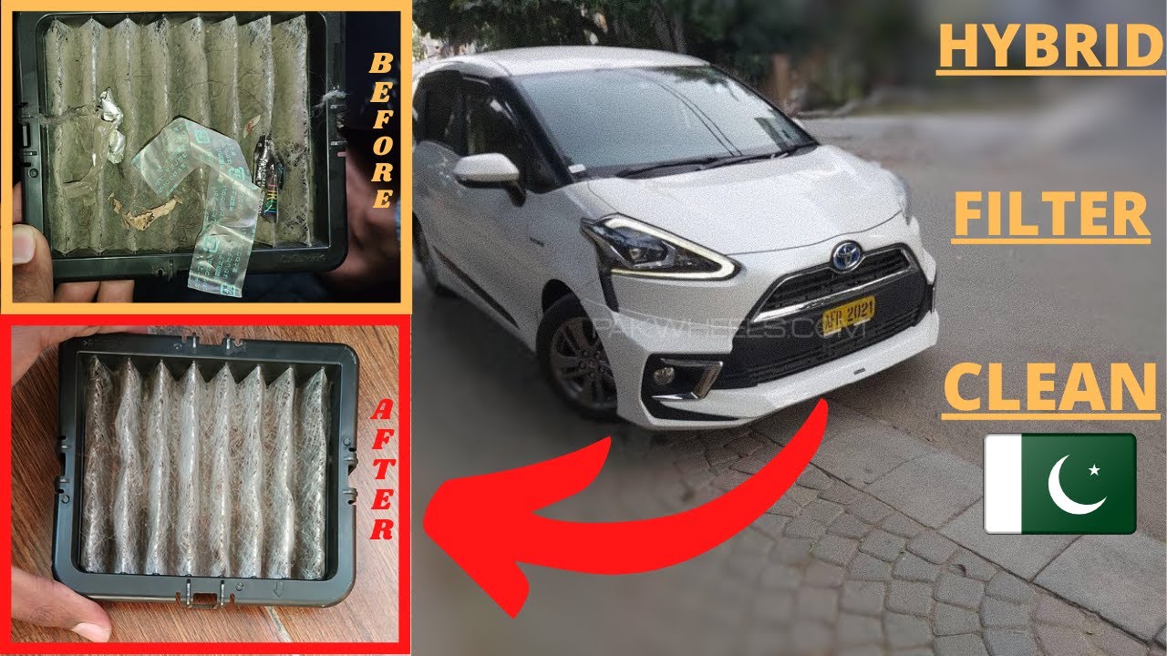 Toyota Sienta Battery FIlter | Hybrid Battery Filter Change |