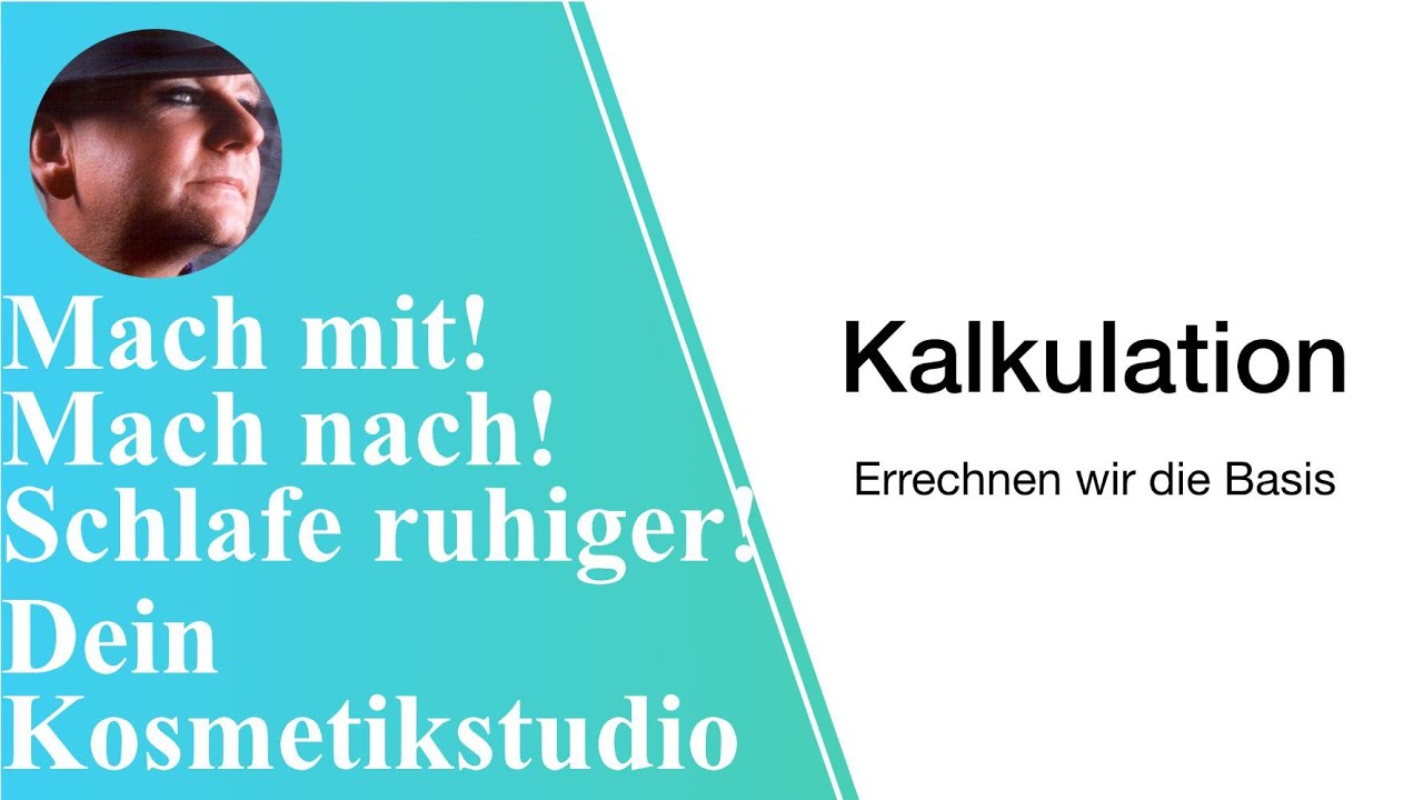 New Update Kalkulation im Kosmetikstudio | #kalkulation #preis #kosmetik