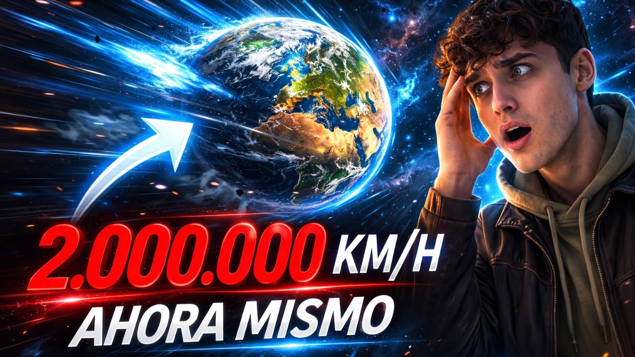 La Tierra Va a 2 Millones de Km/h… Y Tú También
