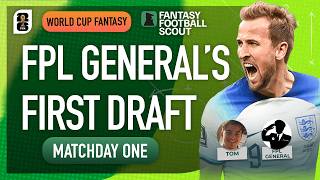Celebrity FPL GENERAL'S FIRST DRAFT! 🔥 | FIFA World Cup 2026 Fantasy Tips Profile