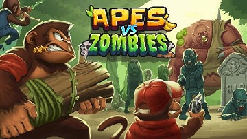 Apes vs. Zombies Mobile Game | Gameplay Android