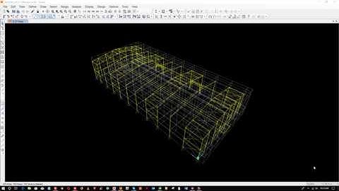 How to design sap2000 v20 for steel structure builidng warehouse 1