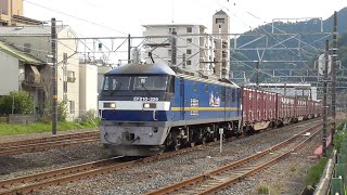 EF210-326(新)+コンテナ貨物22両 東京貨物ターミナル行き 用宗駅通過