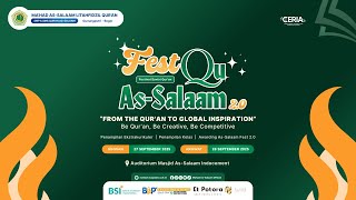 Live Festqu As-Salaam 2.0 Ikhwan Mahad As-Salaam Litahfidzil Quran