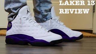 jordan 6 lakers on feet