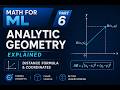 Math for ML Part 6: Analytic Geometry Explained | Distance Formula & Coordinates #ml #ai
