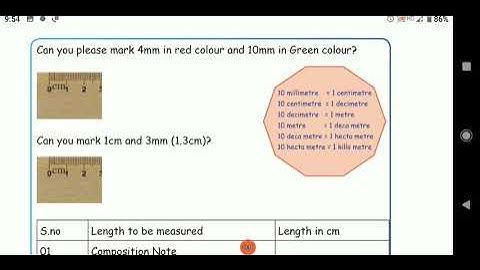 Grade 5- Maths- Unit 4- Measurements