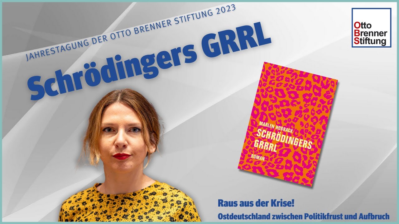 Jahrestagung 2023: Marlen Hobrack liest aus ihrem Roman „Schrödingers GRRRL“