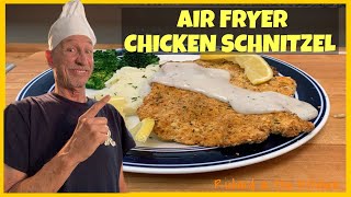 AIR FRYER CHICKEN SCHNITZEL | Richard in the kitchen screenshot 3