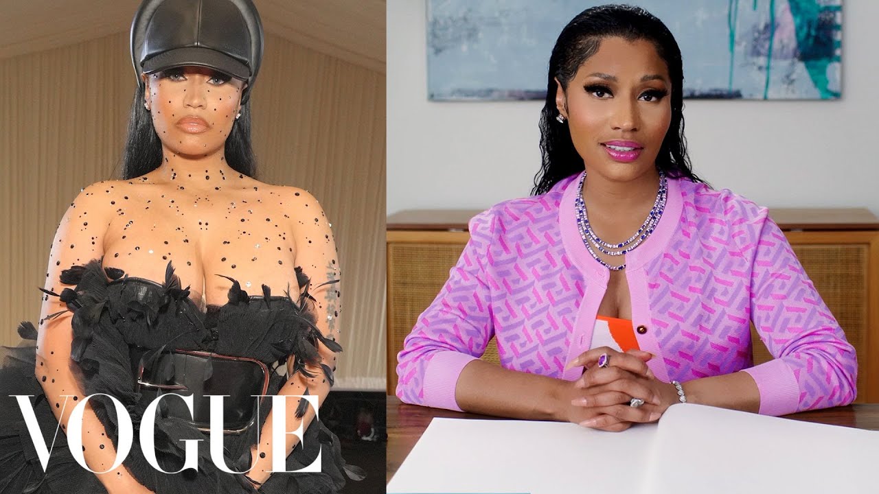 ⁣Nicki Minaj Breaks Down 11 Looks, From Pink Friday to Barbie | Life in Looks | Vogue