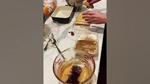 Tiramisu with ricotta