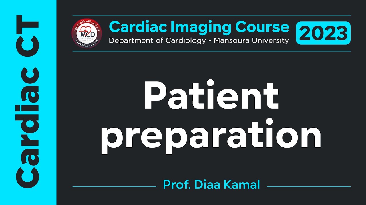Patient preparation - Prof. Diaa Kamal
