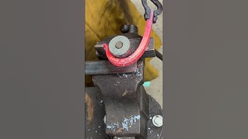 Forging big iron hooks! #blacksmith #diy #homemade #homedecor