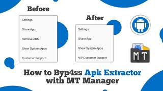 How to Byp4ss Apk Extractor with MT Manager