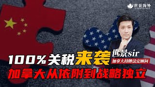 100%关税来袭，加拿大从被动依附到战略独立#熱門 #加拿大 #投資 #海外 #海外生活 #美国 #中国