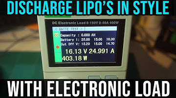 Discharge LiPo