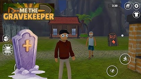 Me The Gravekeeper - Cemetary Gameplay Part 1 Android,iOS 