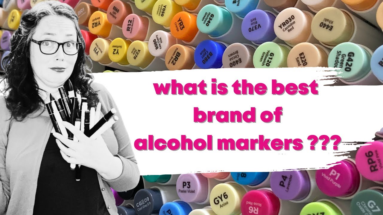 WHICH ALCOHOL MARKER IS BEST?! - Testing 10 Brands of Markers 
