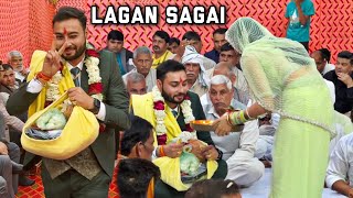 बड़े भाई की शादी 🎊 Haryanvi Lagan Sagai Function ❤️