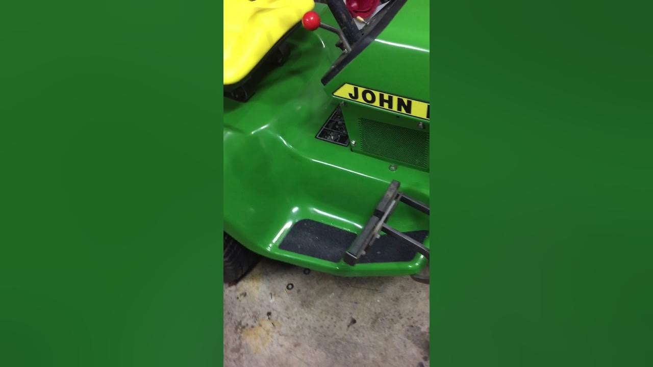 John Deere 318 engine swap YouTube