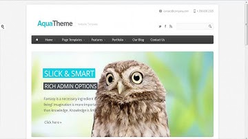 Aqua - Responsive Drupal Theme