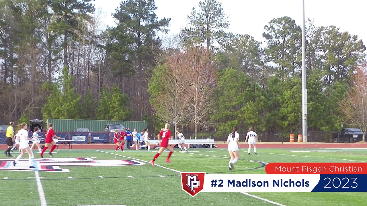 Madi Nichols Score 3 Goals - Mar 24 2021 - Mount Pisgah Christian vs The Weber School