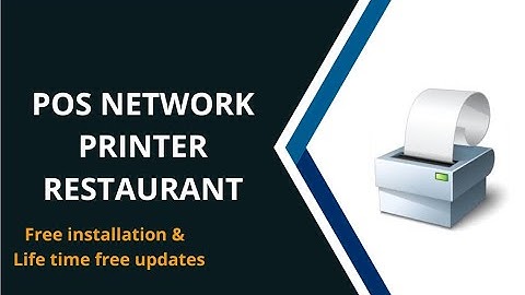 POS Network Printer Restaurant| IP Network Printer Drivers | (ESC/POS)