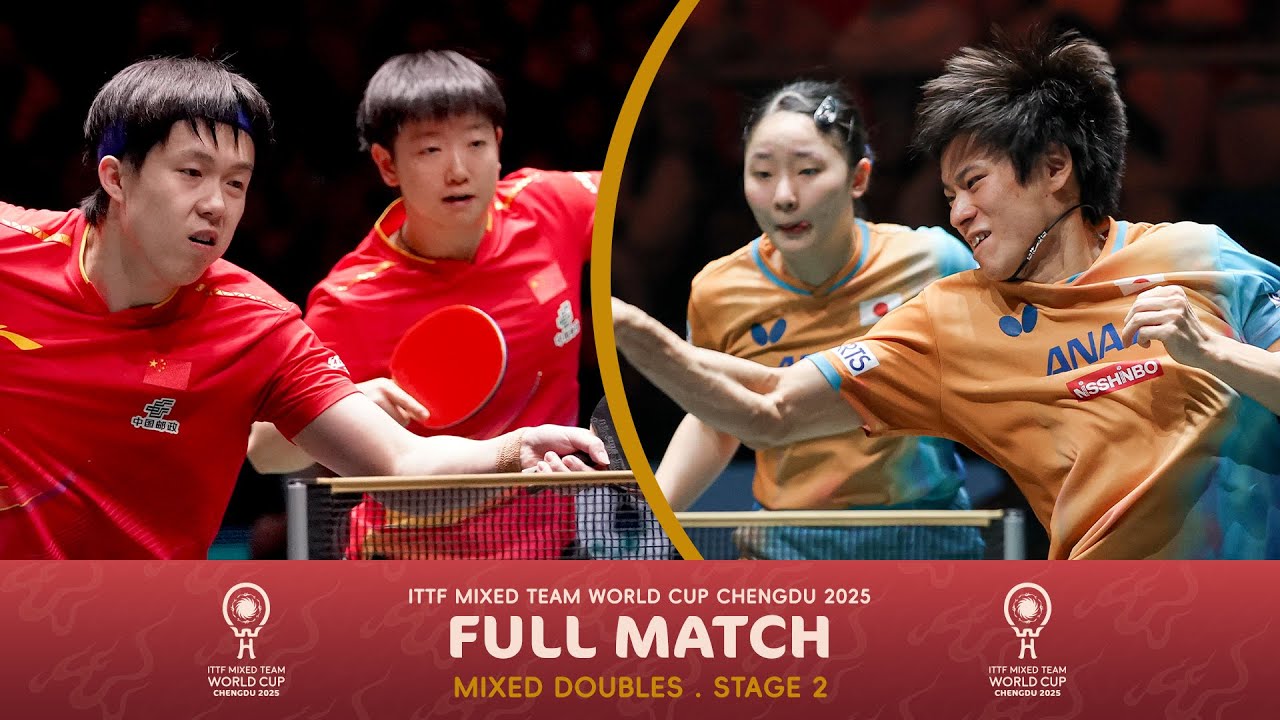 FULL MATCH | Wang/Sun vs Harimoto/Togami | ITTF Mixed Team World Cup 2025 (Stage 2)