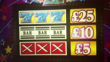 electrocoins magic 7 30p/£25 fruit machine emptying part 1