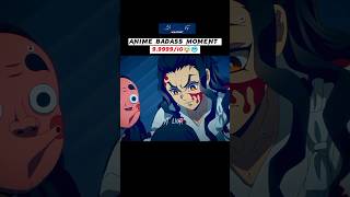 Anime badass moment 👿 [ haganezuka face reveal ] Demon slayer season 3 edit #anime #shorts
