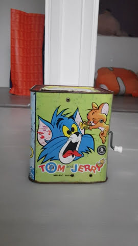 Looney Tunes Music Box (Jack In The Box) Mattel 1965 Tom Jerry |  Colegioclubuniversitario.Edu.Ar