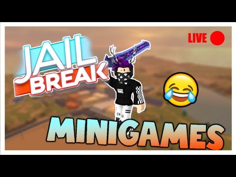 Live Roblox Jailbreak Minigames Giveaways Roadto3k Youtube - live roblox jailbreak minigames giveaways roadto3k