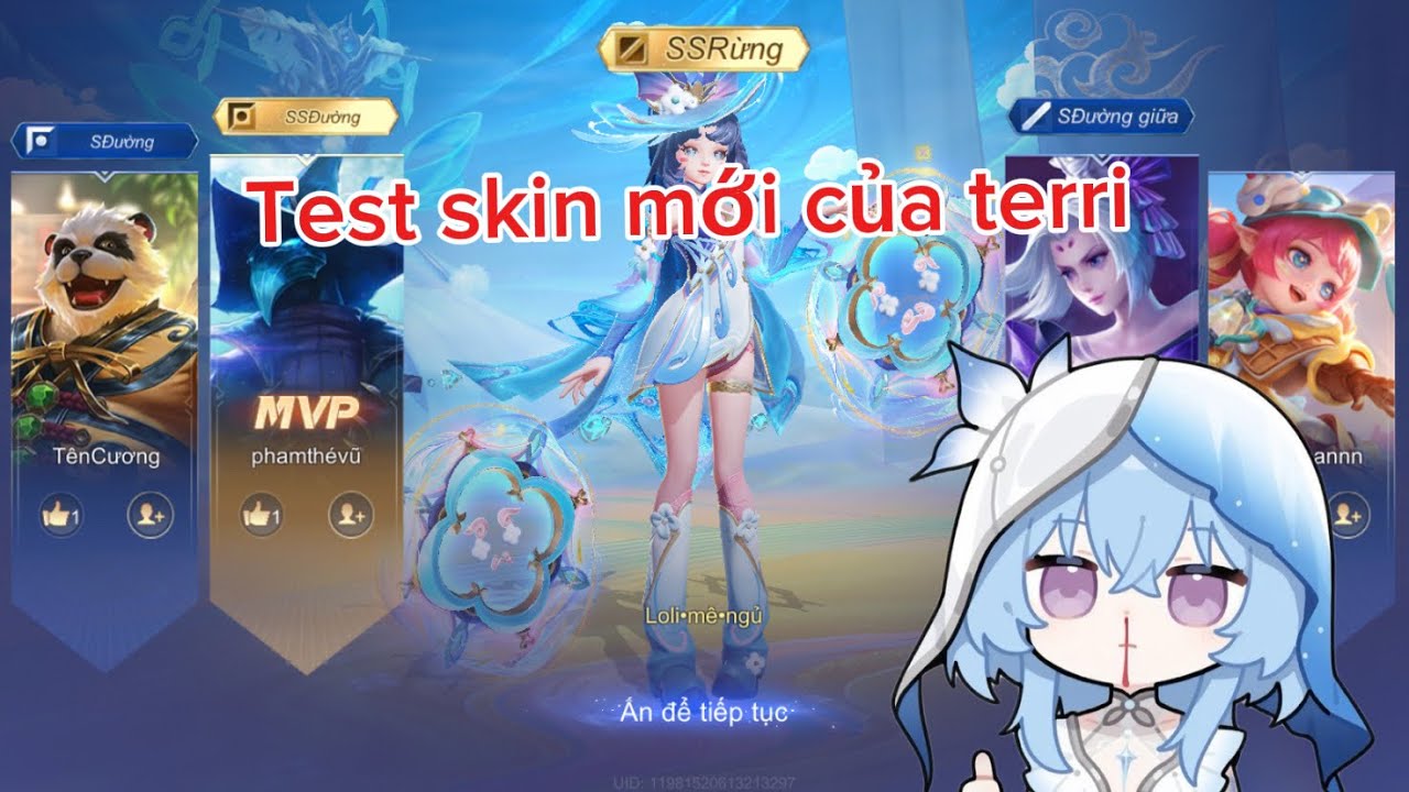 Săn skin mới của terri khá là may mắn #lienquanmobile 