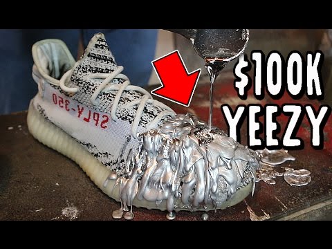 DIPPING THE ADIDAS YEEZY V2 IN SILVER 