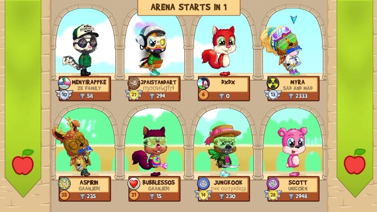 Arena run with only use Wolpertinger skin run after upgrade runner pass ...