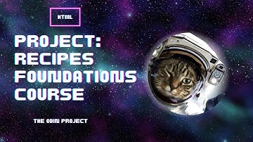Project Recipes Foundations Course  | Odin Project