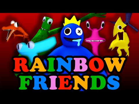 I made a rainbow friends logo to use when you are talking about the game!  the link to the image is in the comments! : r/RainbowFriends