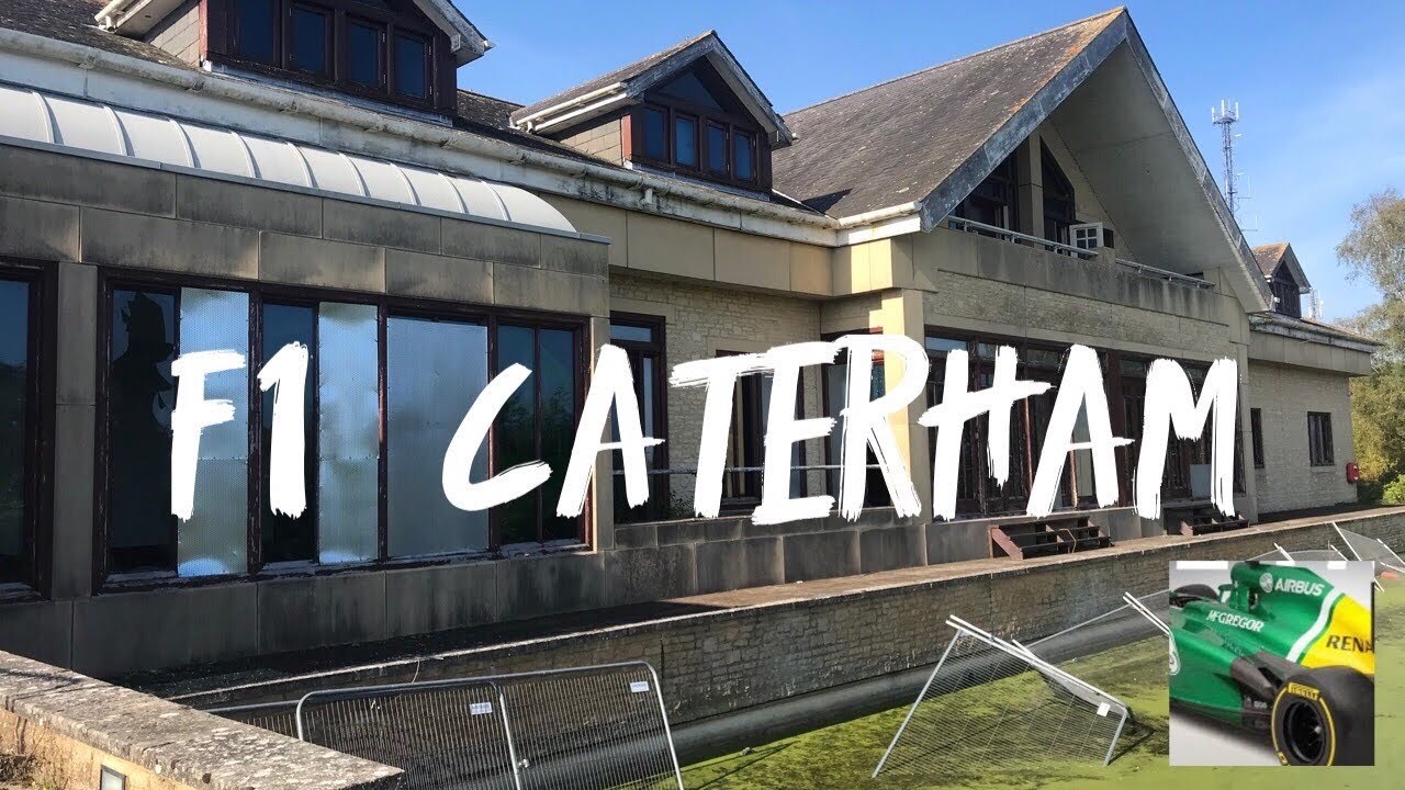 We Explore The Abandoned F1 Caterham Factory (this place was trashed ) YouTube