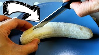 UNA BANANA COSÌ NON L'AVETE MAI MANGIATA! Dolce Veloce in 1 Minuto