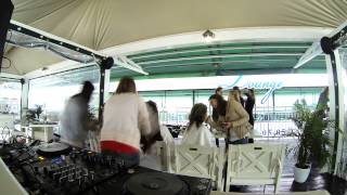 Backstage с показа Summer Fashion Style на теплоходе River Lounge. Timelapse
