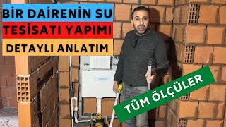 İnşaat Halinde Bir Dairenin Su TesisatI Yapımı!