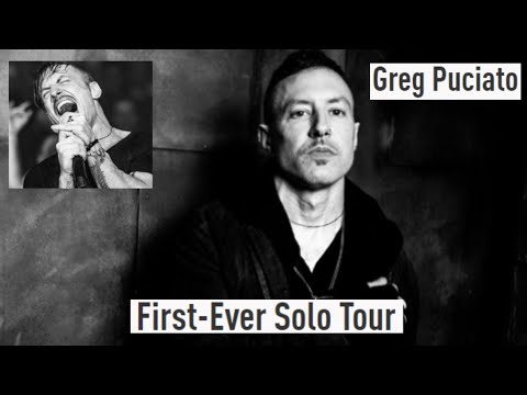Greg Puciato (ex-The Dillinger Escape Plan) 1st solo headlining tour announced!