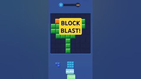 BLOCK BLAST! Puzzle Gameplay #1 #blockblast #puzzle #puzzlegame #gaming #shorts