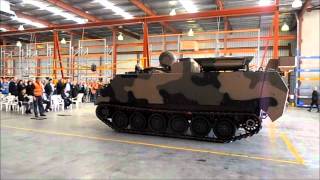 BAE Systems M113 final vehicle ceremony at Wingfield