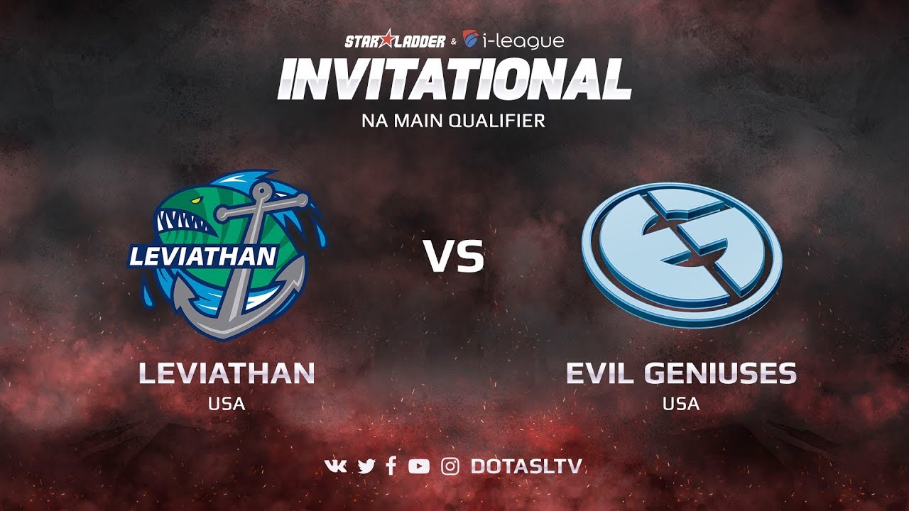 Leviathan против Evil Geniuses, Первая карта, NA квалификация SL i-League Invitational S3