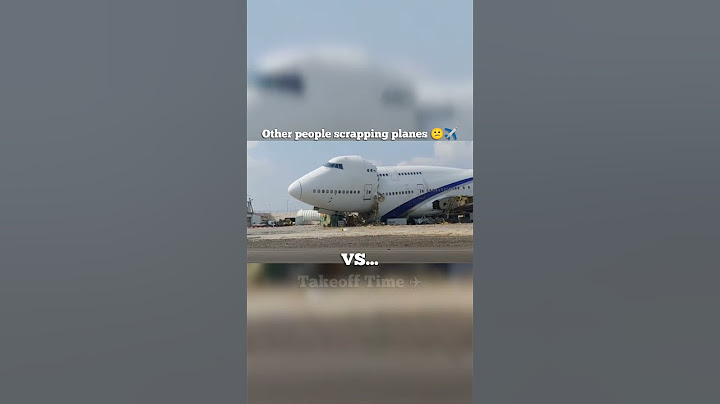 Other People Scrapping Planes VS This guy 😅 #aviation #plane #boeing747