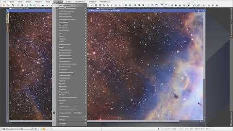 Blending RGB stars into narrowband - PixInsight