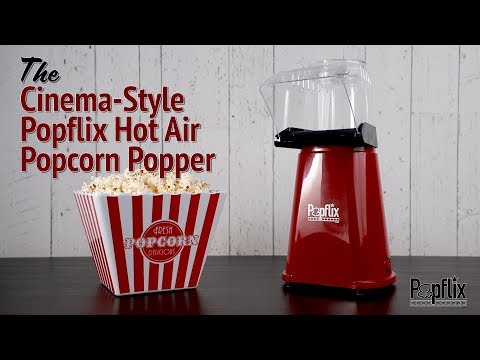 PopFlix Cinema Style Hot Air Popcorn Popper