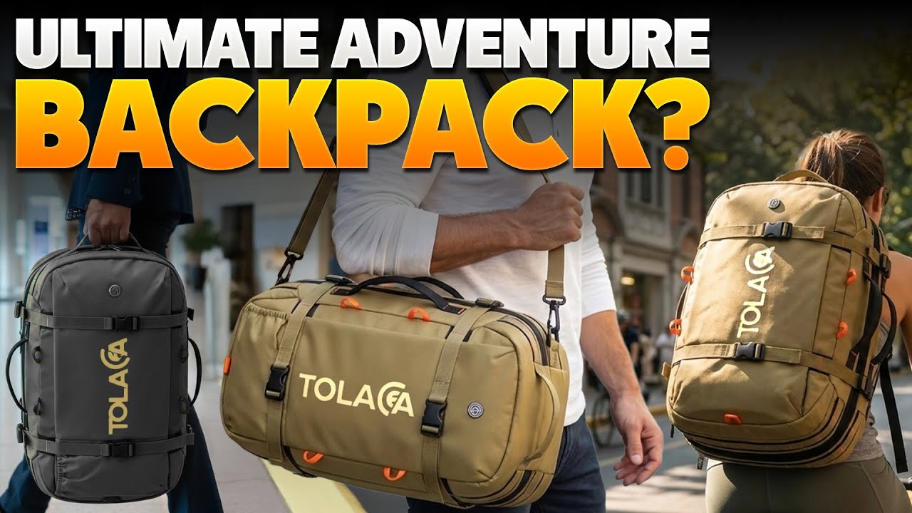 This Backpack Designed for Real Outdoor Trips – Tolaccea
